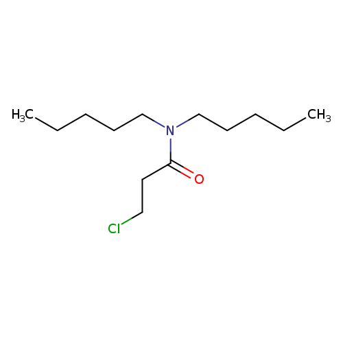 3-chloro-N,N-dipentylpropanamide