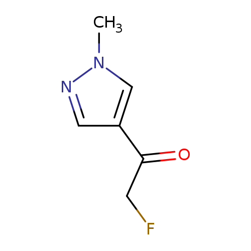 2-fluoro-1-(1-methyl-1H-pyrazol-4-yl)ethan-1-one