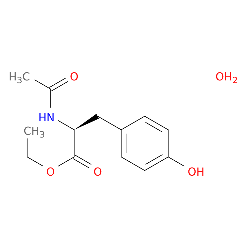L-Tyrosine, N-acetyl-, ethyl ester, hydrate (1:1)