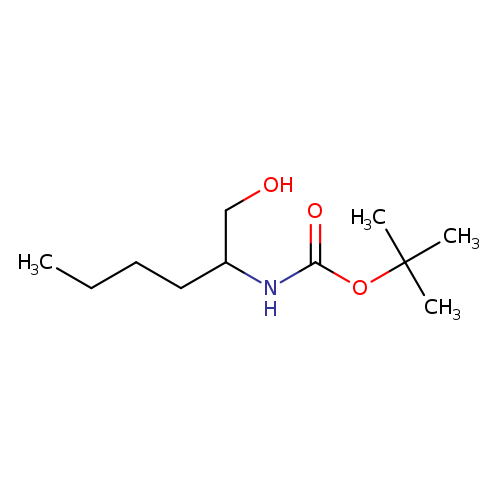 Carbamic acid, N-[1-(hydroxymethyl)pentyl]-, 1,1-dimethylethyl ester