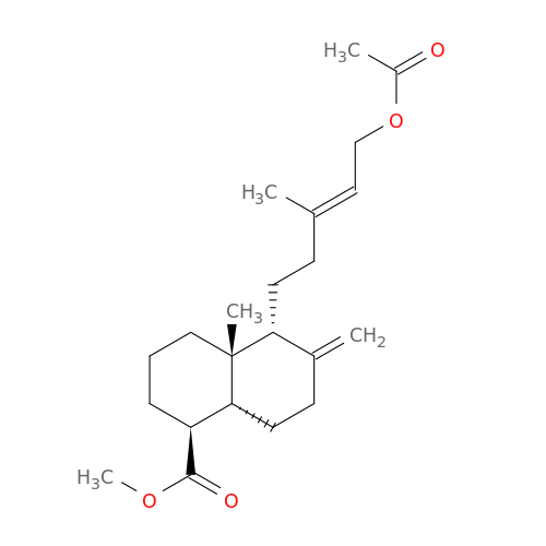 methyl (1S,4aS,5R,8aR)-5-[(E)-5-acetyloxy-3-methyl-pent-3-enyl]-4a-methyl-6-methylidene-decalin-1-carboxylate
