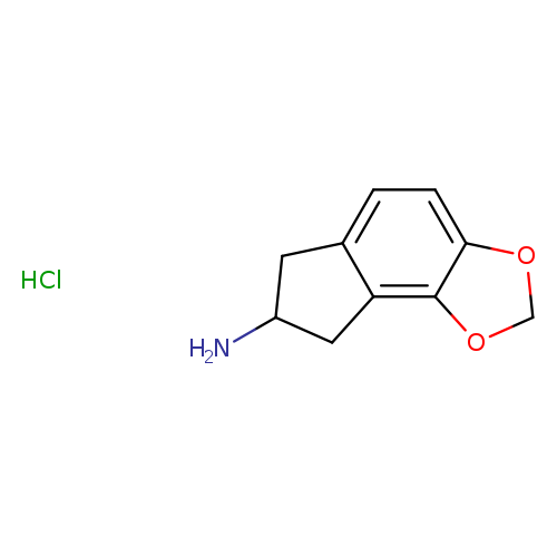 7,8-dihydro-6H-indeno[4,5-d]-1,3-dioxol-7-amine,monohydrochloride