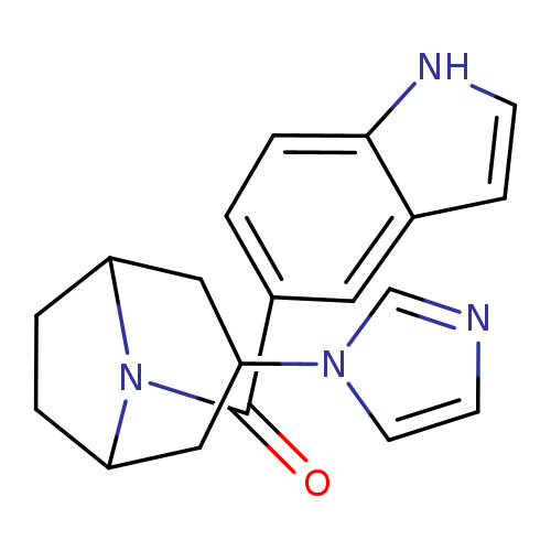 5-[3-(1H-imidazol-1-yl)-8-azabicyclo[3.2.1]octane-8-carbonyl]-1H-indole