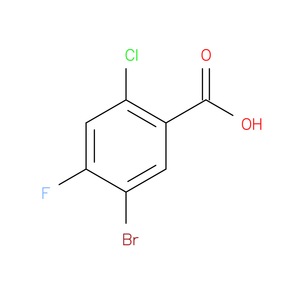 5-Bromo-2-chloro-4-fluorobenzoic acid
