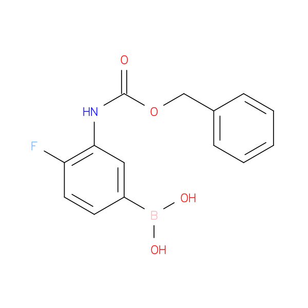 3-(Benzyloxycarbonylamino)-4-fluorophenylboronic acid