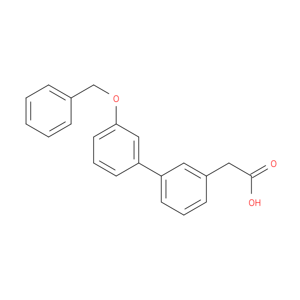 2-(3'-(Benzyloxy)-[1,1'-biphenyl]-3-yl)acetic acid