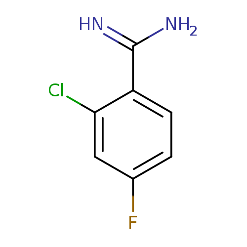 2-Chloro-4-fluoro-benzamidine