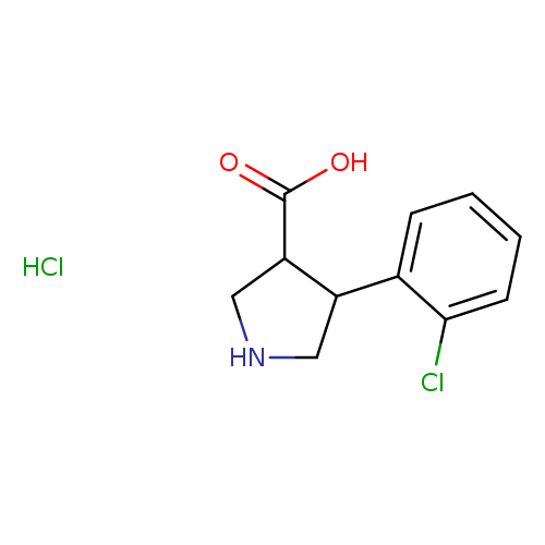 (+/-)-Trans-4-(2,3-dichloro-phenyl)-pyrrolidine-3-carboxylic acid-hcl