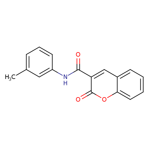 N-(3-methylphenyl)-2-oxo-2H-chromene-3-carboxamide