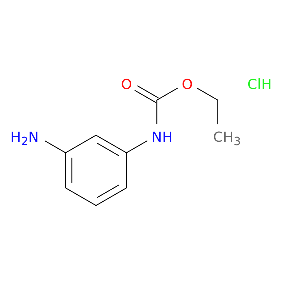 Ethyl (3-aminophenyl)carbamate hydrochloride