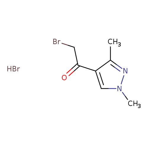 2-Bromo-1-(1,3-dimethyl-1h-pyrazol-4-yl)ethan-1-one hydrobromide