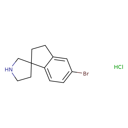 5-bromo-2,3-dihydrospiro[indene-1,3'-pyrrolidine]hydrochloride