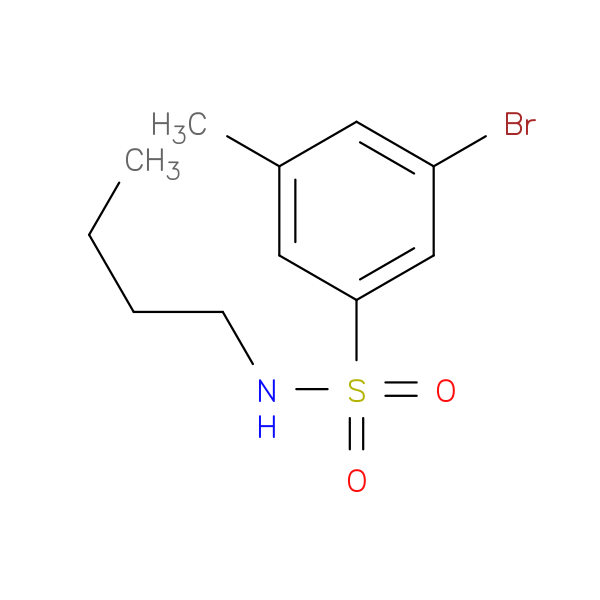 N-Butyl 3-bromo-5-methylbenzenesulfonamide