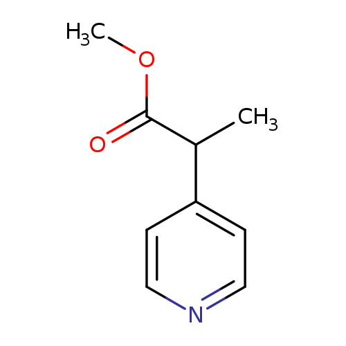 methyl 2-(pyridin-4-yl)propanoate