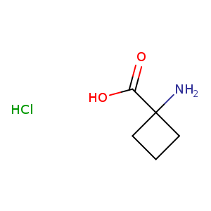 Cyclobutanecarboxylic acid, 1-amino-, hydrochloride