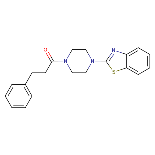 1-[4-(1,3-benzothiazol-2-yl)piperazin-1-yl]-3-phenylpropan-1-one