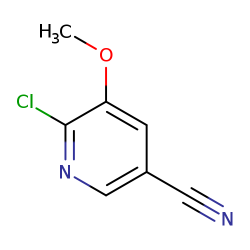 3-Pyridinecarbonitrile, 6-chloro-5-methoxy-