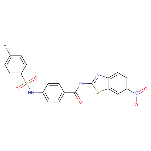 4-(4-fluorobenzenesulfonamido)-N-(6-nitro-1,3-benzothiazol-2-yl)benzamide
