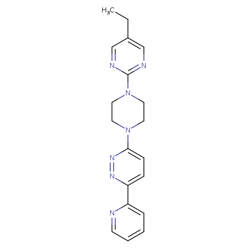 3-[4-(5-ethylpyrimidin-2-yl)piperazin-1-yl]-6-(pyridin-2-yl)pyridazine