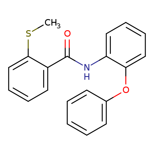 2-(methylsulfanyl)-N-(2-phenoxyphenyl)benzamide