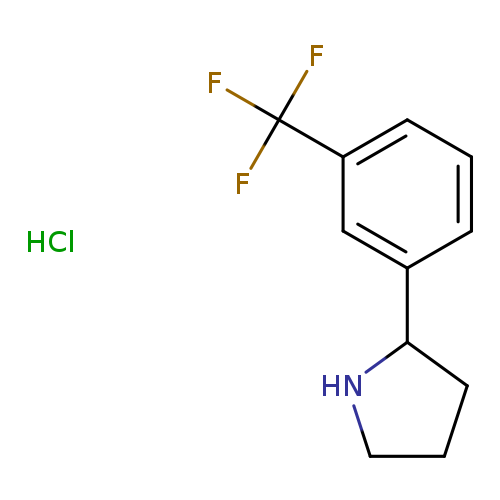 2-(3-(Trifluoromethyl)phenyl)pyrrolidine hydrochloride