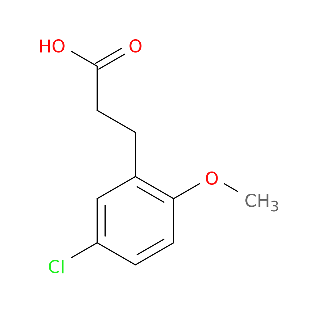 3-(5-Chloro-2-methoxyphenyl)propanoic acid