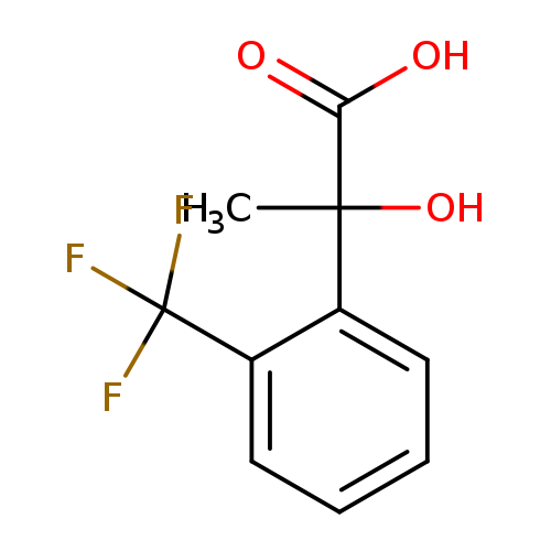 2-hydroxy-2-[2-(trifluoromethyl)phenyl]propanoic acid