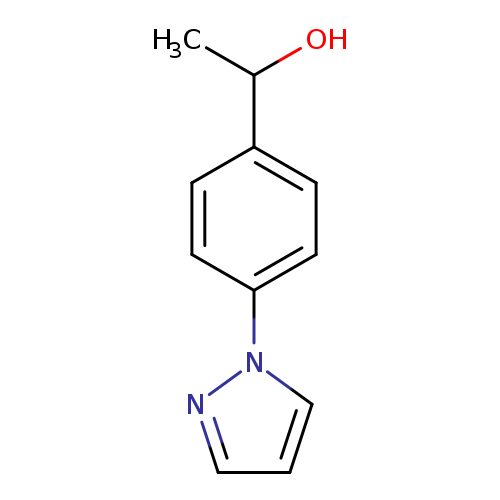 1-[4-(1H-Pyrazol-1-yl)phenyl]ethan-1-ol