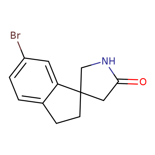 6-bromo-2,3-dihydrospiro[indene-1,3'-pyrrolidine]-5'-one
