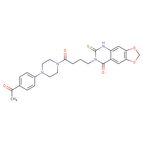 7-{4-[4-(4-acetylphenyl)piperazin-1-yl]-4-oxobutyl}-6-sulfanylidene-2H,5H,6H,7H,8H-[1,3]dioxolo[4,5-g]quinazolin-8-one