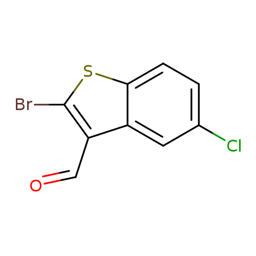 2-Bromo-5-chloro-1-benzothiophene-3-carbaldehyde