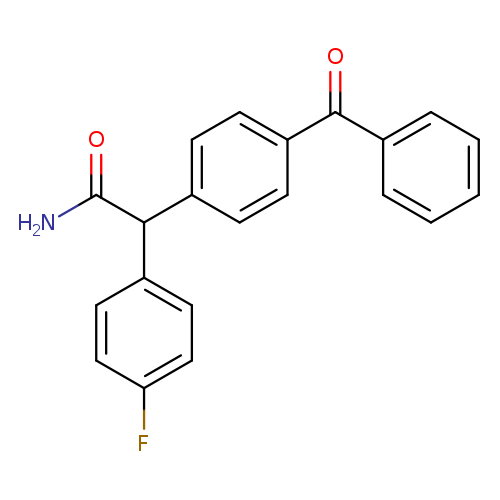 2-(4-benzoylphenyl)-2-(4-fluorophenyl)acetamide