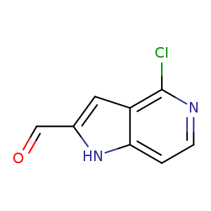 4-Chloro-1H-pyrrolo[3,2-c]pyridine-2-carbaldehyde