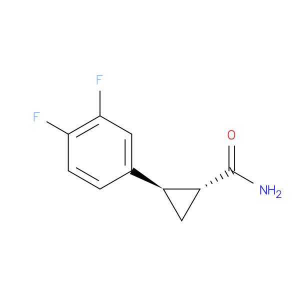 (1R,2R)-2-(3,4-Difluorophenyl)cyclopropanecarboxamide