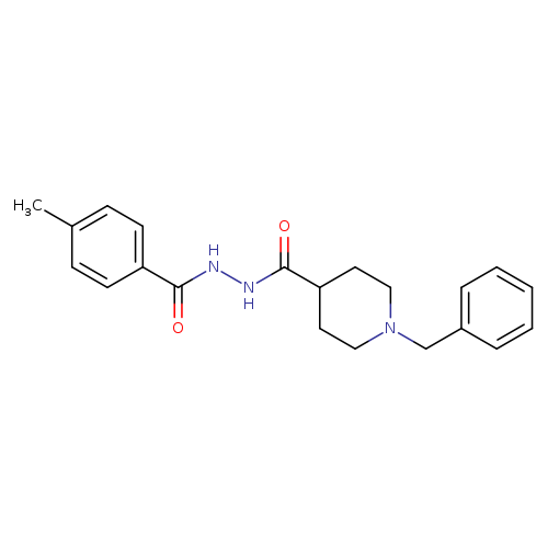 N'-(1-benzylpiperidine-4-carbonyl)-4-methylbenzohydrazide