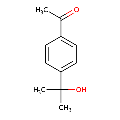 1-(4-(2-hydroxypropan-2-yl)phenyl) ethanone