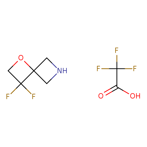 3,3-difluoro-1-oxa-6-azaspiro[3.3]heptane, trifluoroacetic acid