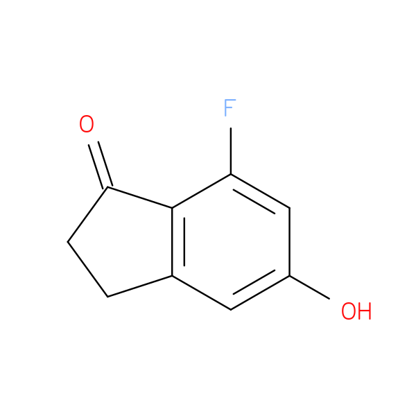 7-Fluoro-5-hydroxy-2,3-dihydro-1h-inden-1-one