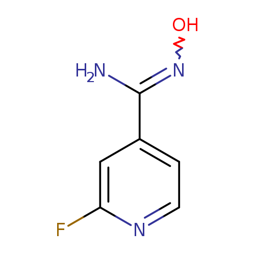 2-fluoro-N'-hydroxypyridine-4-carboximidamide
