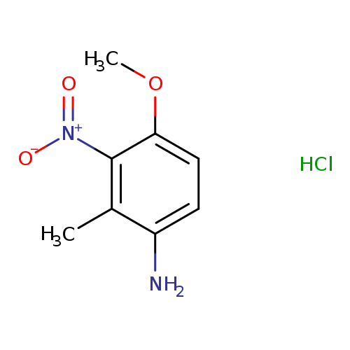 4-methoxy-2-methyl-3-nitroanilinehydrochloride