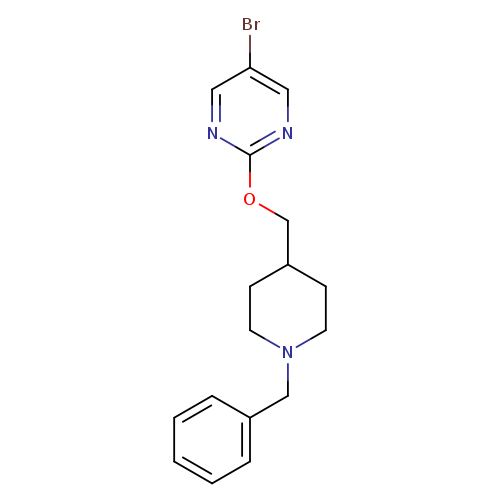 2-[(1-benzylpiperidin-4-yl)methoxy]-5-bromopyrimidine