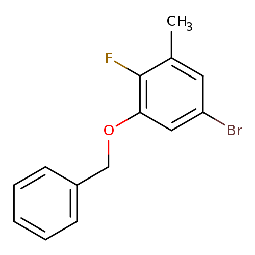 1-(Benzyloxy)-5-bromo-2-fluoro-3-methylbenzene