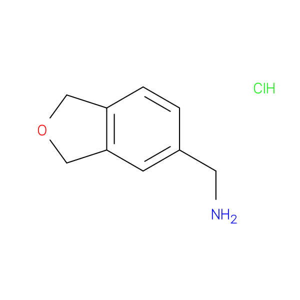 (1,3-Dihydroisobenzofuran-5-yl)methanamine hydrochloride
