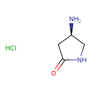 2-Pyrrolidinone, 4-amino-, hydrochloride (1:1), (4R)-