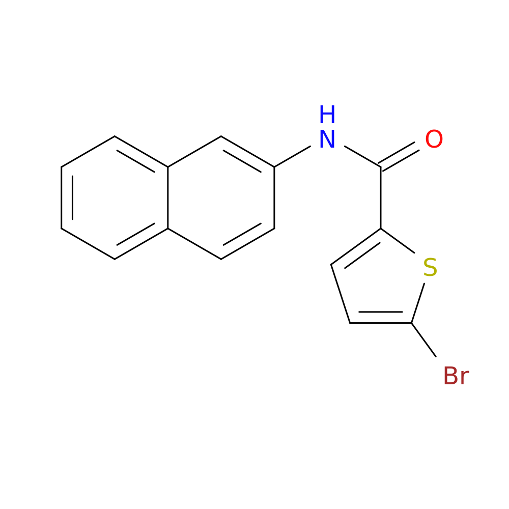 5-bromo-N-(naphthalen-2-yl)thiophene-2-carboxamide
