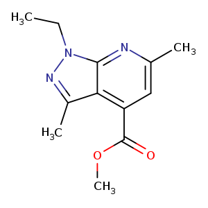 Methyl 1-ethyl-3,6-dimethyl-1h-pyrazolo[3,4-b]pyridine-4-carboxylate