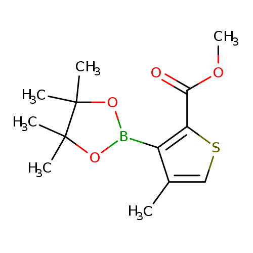 Methyl 4-methyl-3-(tetramethyl-1,3,2-dioxaborolan-2-yl)thiophene-2-carboxylate