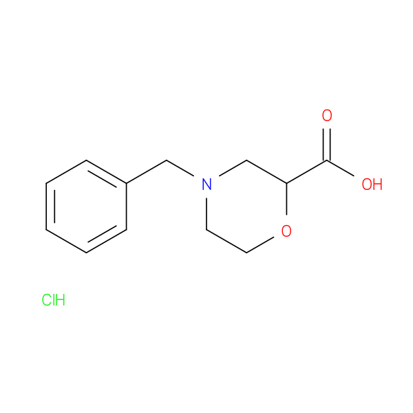 4-Benzylmorpholine-2-carboxylic acid hydrochloride