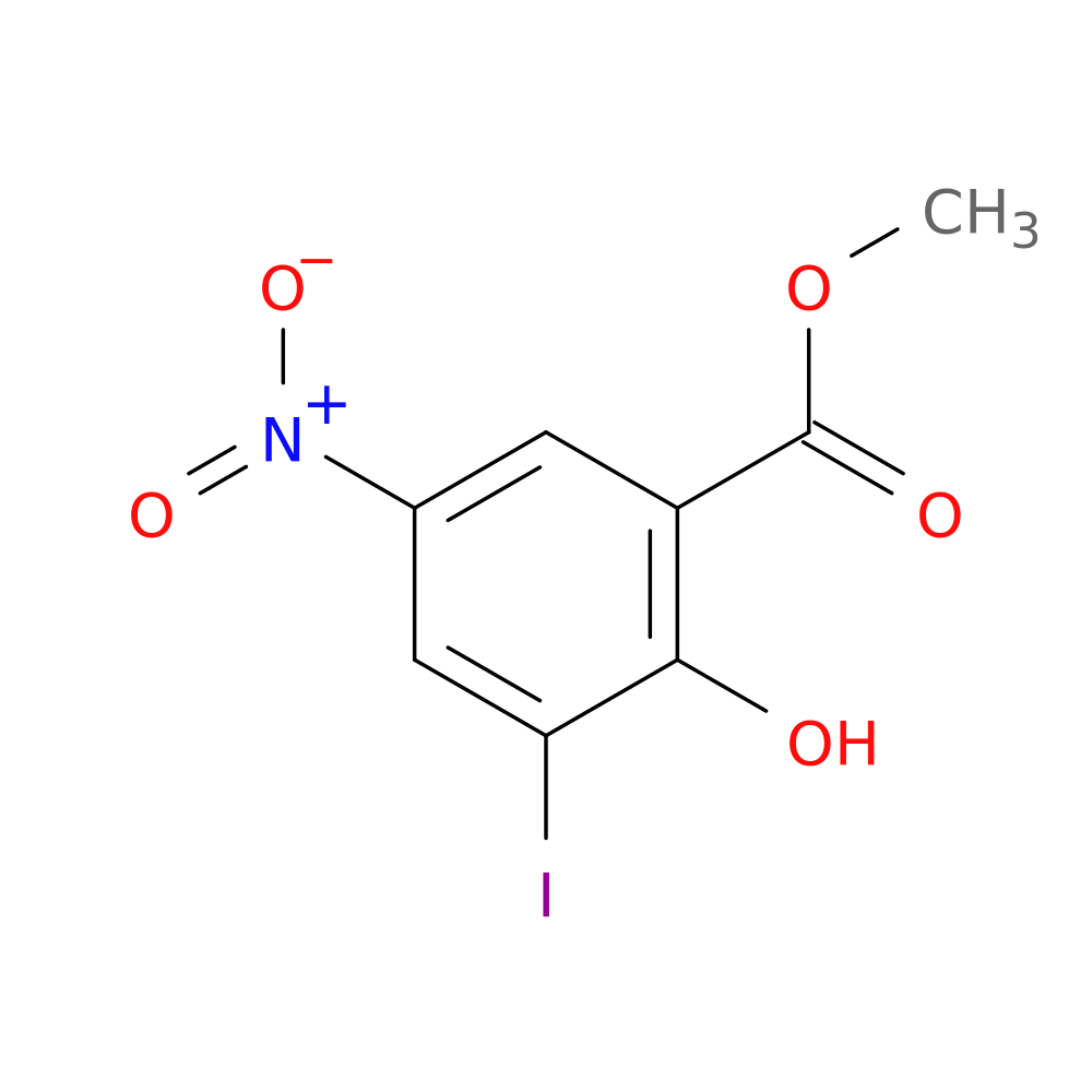 methyl 2-hydroxy-3-iodo-5-nitrobenzoate