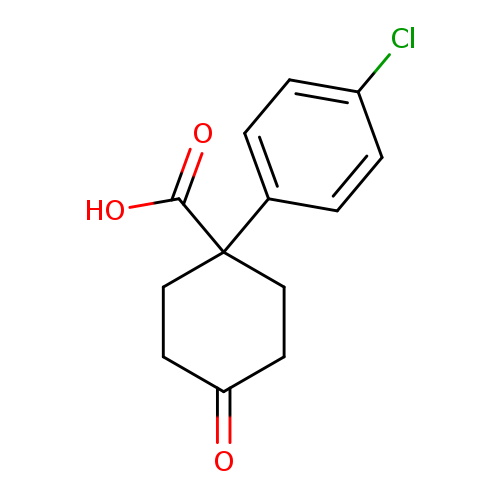 1-(4-Chlorophenyl)-4-oxocyclohexanecarboxylic Acid